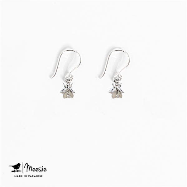 Oorbellen Hangers Bijtje zilver - 3 sets Oorbellen Hangers Bijtje zilver - 3 sets